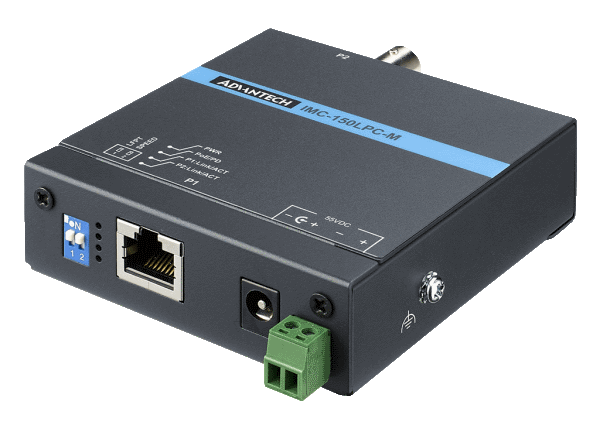 Advantech анонсировала промышленный конвертер PoE Ethernet IMC-150LPC