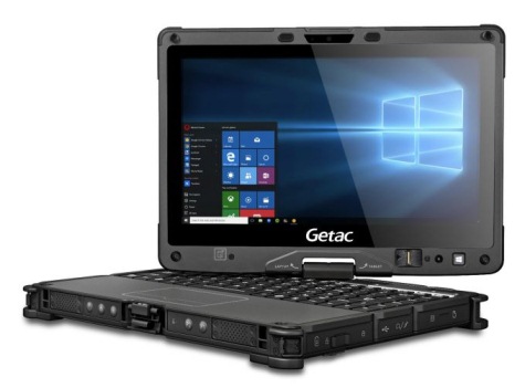 Getac представила обновленный ноутбук-трансформер V110